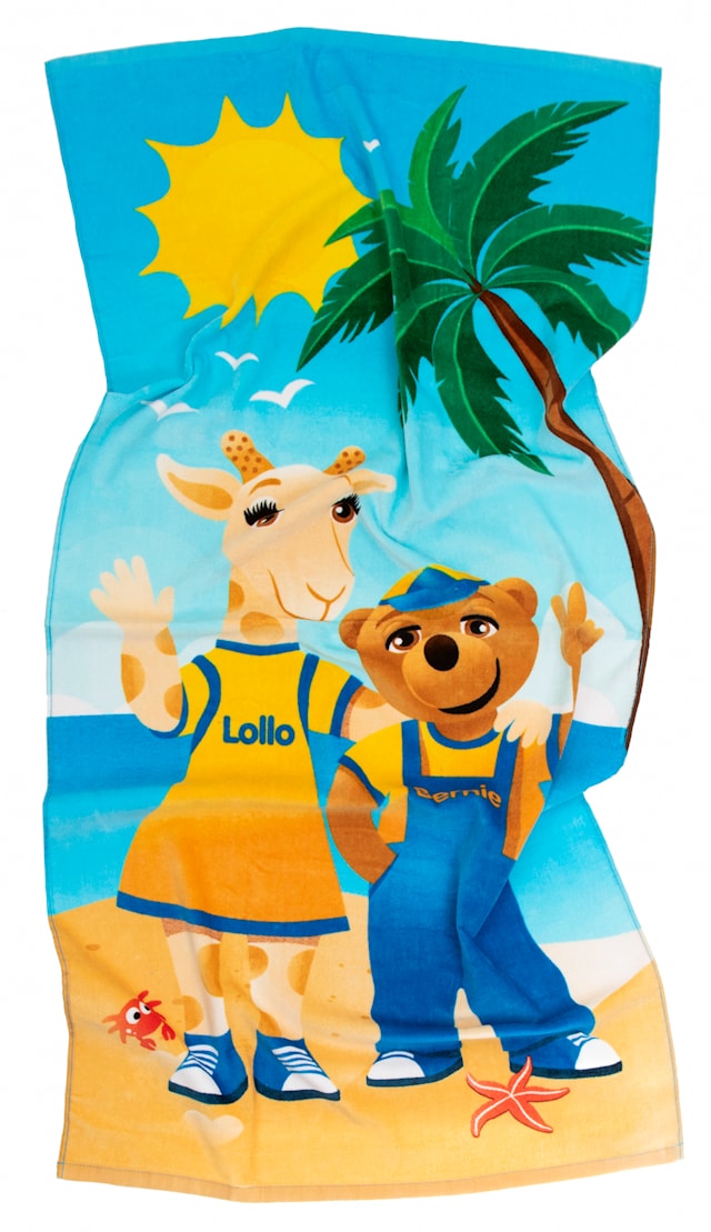 Produktbilde 1 for Badehåndkle Lollo & Bernie Teddykompaniet
