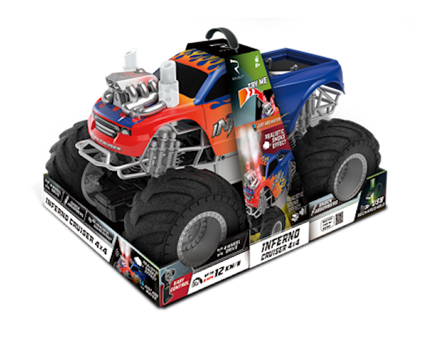 Produktbild 2 för Radiostyrd Revor/C Inferno Cruiser 4x4 40 cm 1:8