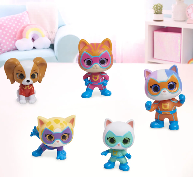 Tuotekuva 2 - Disney Jr. Super Kitties -figuurisetti 5 kpl 7,5 cm