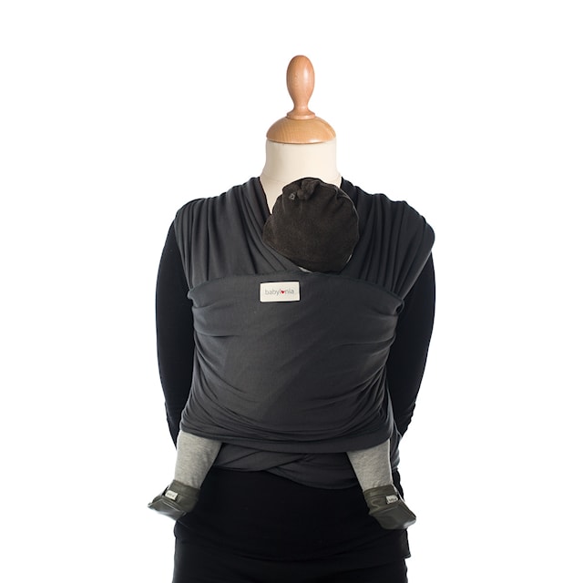 Produktbilde 1 for Bæresjal Tricot-Slen Organic Dark Grey