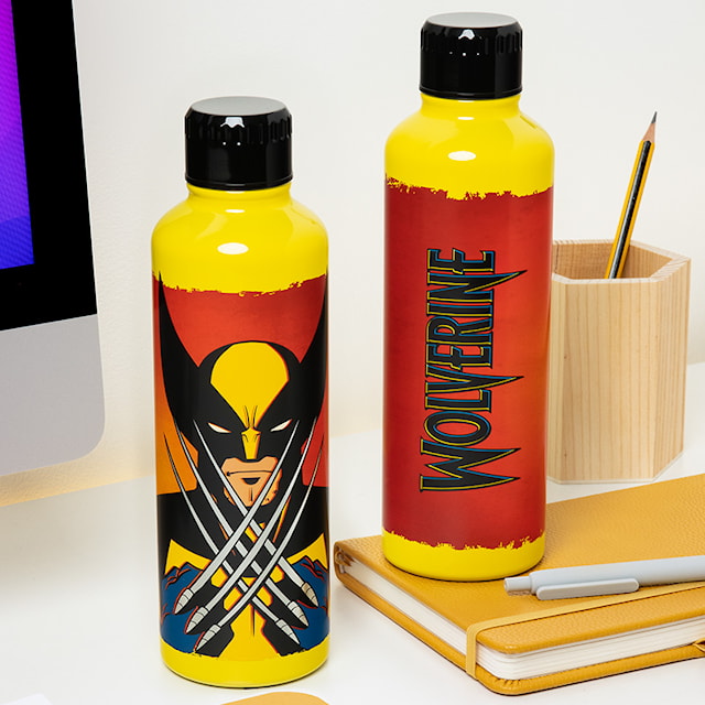 Produktbilde 3 for Wolverine Metallvannflaske, Paladone
