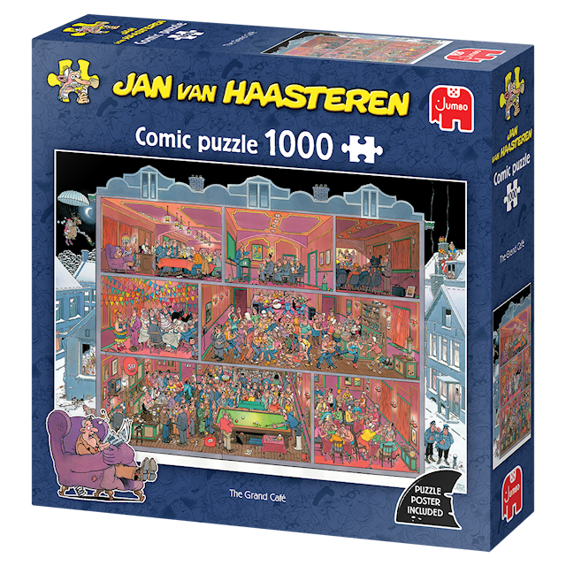 Tuotekuva 4 - Jan van Haasteren - The Grand Cafe 1000 palaa