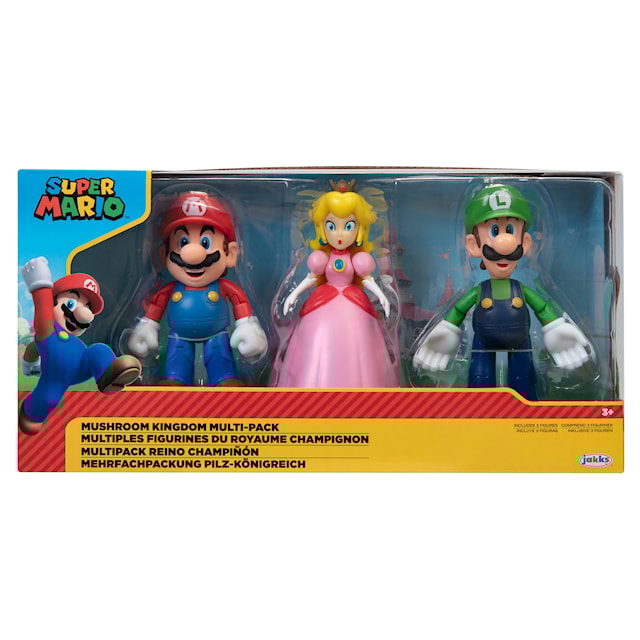 Tuotekuva 3 - Super Mario Figuurit 10 cm Mushroom Kingdom