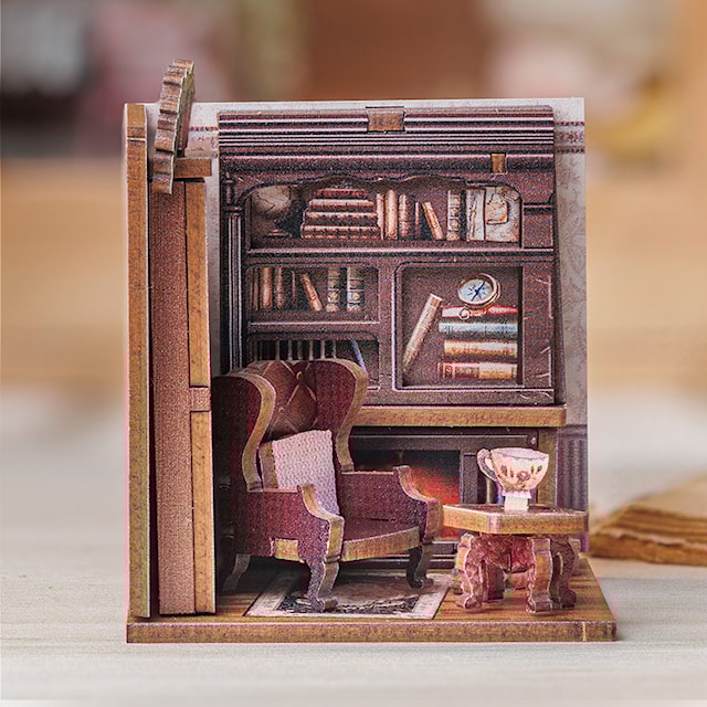 Produktbilde 6 for Book Nook: DIY Magnetic Library 1, Caratem