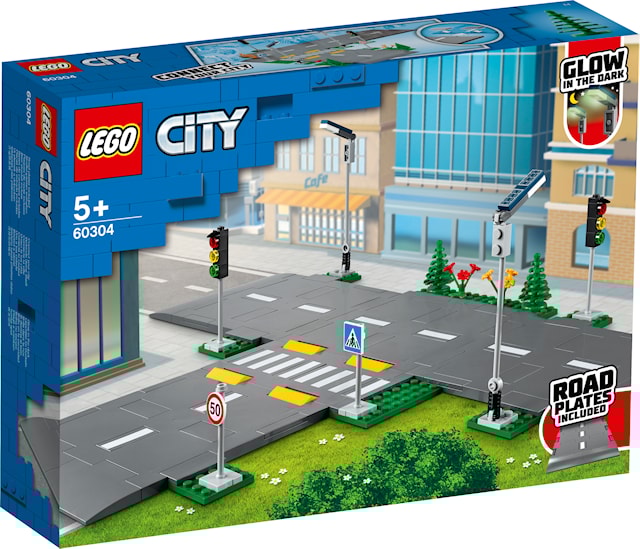 Produktbild 1 för Vägplattor LEGO® City Town (60304)