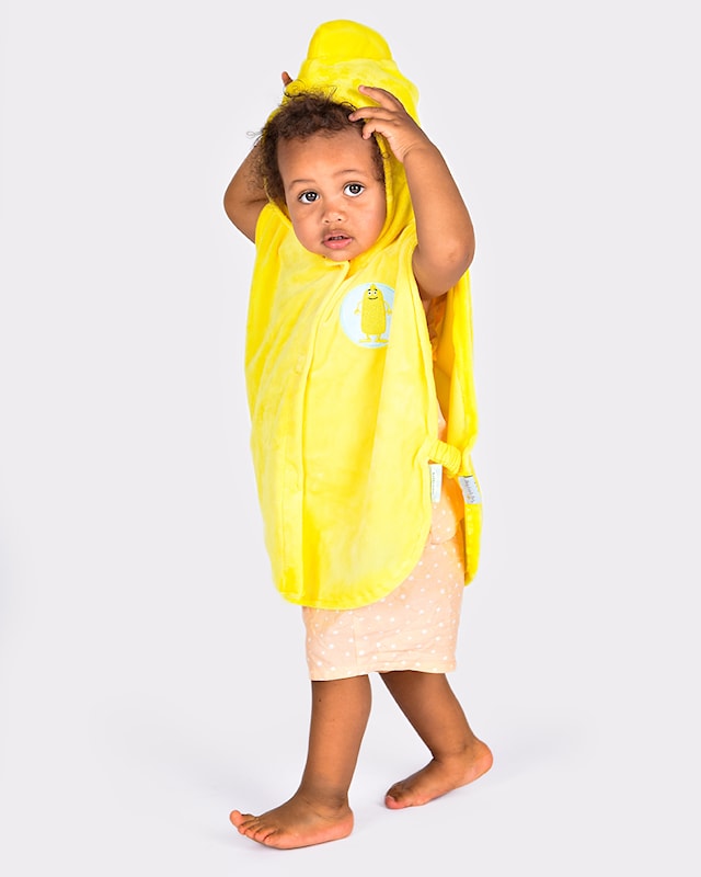 Produktbild 5 för Maskeraddräkt Babblarna Bibbi Gul 86-110 cm Den Goda Fen