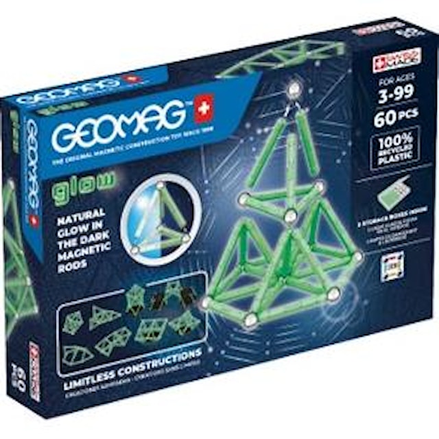 Geomag Glow Recycled 60 delar