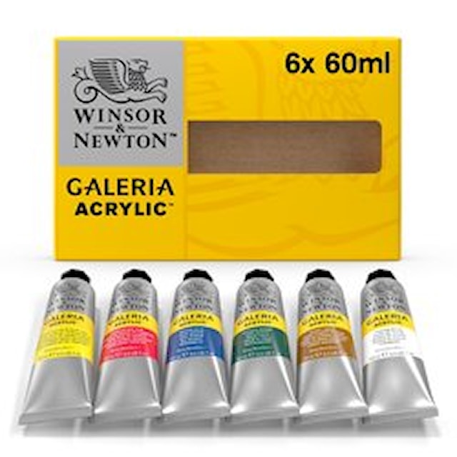 Produktbilde 3 for Akrylfarge Galeria 6x60 ml Sett Winsor & Newton