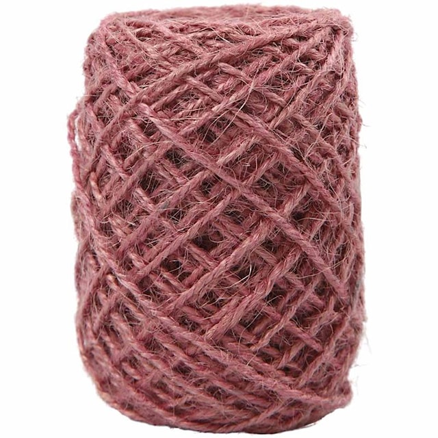 Produktbild 1 för Naturhampa 30 m Rosa