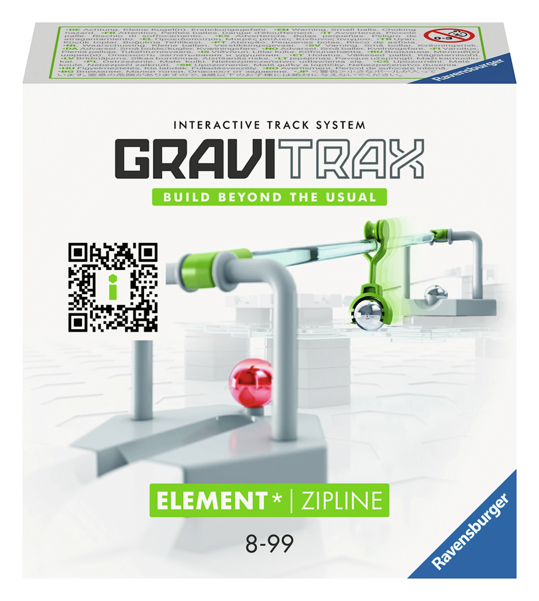 Produktbilde for GraviTrax Zipline Nordics 10-spr Ravensburger