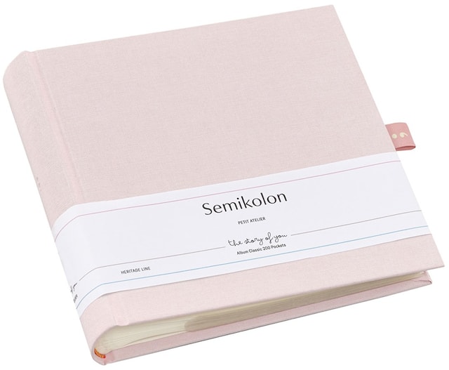 Produktbilde 1 for Fotoalbum 200 Pocket Petit Atelier Cotton Candy 30,5 x 30,5 cm Semikolon