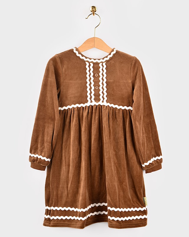 Produktbilde 1 for Pepperkakekjole 134–140 cl 2 deler Den goda fen