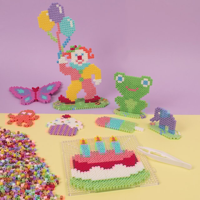 Produktbild 3 för Pysselväska Rörpärlor Happy Mix Playbox