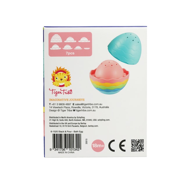 Produktbilde 9 for Stable & Helle Badeegg Badelek Tiger Tribe