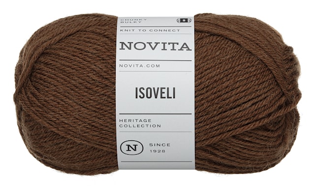 Isoveli Garn Ullmix 100 g Bark 673 Novita