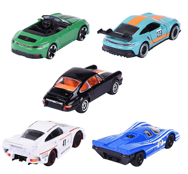 Produktbild 3 för Porsche 5-Pack Presentförpackning Majorette