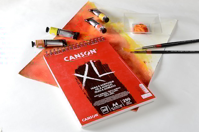 Produktbilde 2 for Olje/Akrylblokk A4 30 ark 290g Canson XL