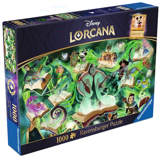 Produktbilde 4 for Ravensburger Glimmers of the Realm: Emerald puslespill 1000 brikker