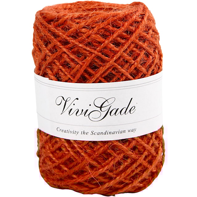 Produktbilde 2 for Naturhamp, tykkelse 1-2 mm, 30 m, orange