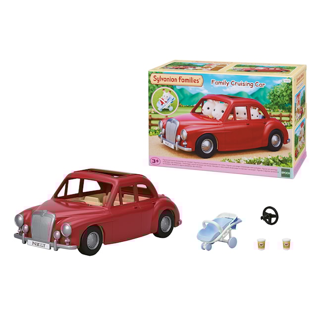 Produktbild 2 för Sylvanian Families Röd Familjebil