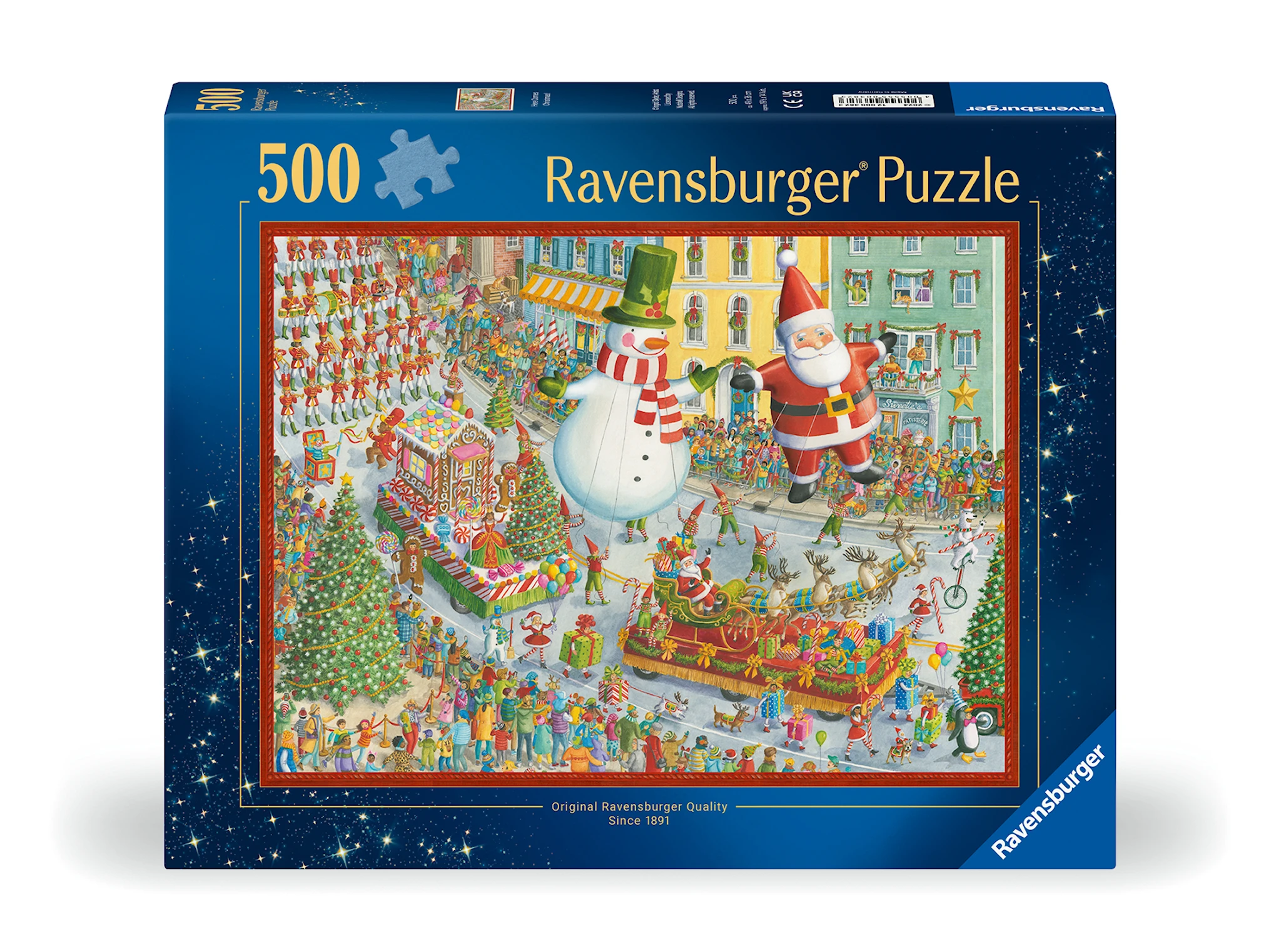 Tuotekuva ille Here Comes Christmas! Palapelit 500 palaa, Ravensburger