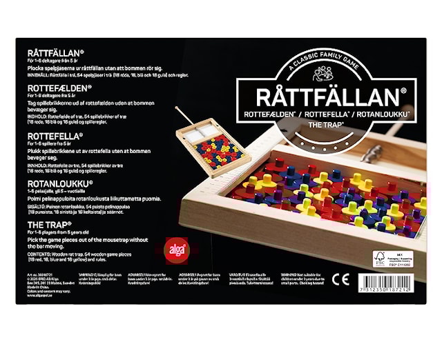 Produktbild 3 för Alga Råttfällan (SE/FI/NO/DK/EN)