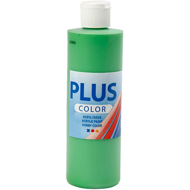 Produktbilde 1 for Plus Color hobbymaling, 250 ml, klar grønn