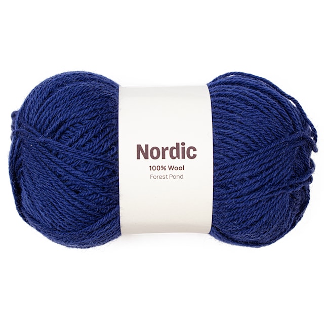 Nordic 100% villa 100 gr Lampi laivastonsininen A837  Adlibris
