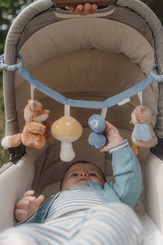 Produktbild 4 för Forest Friends Barnvagnsleksak Little Dutch