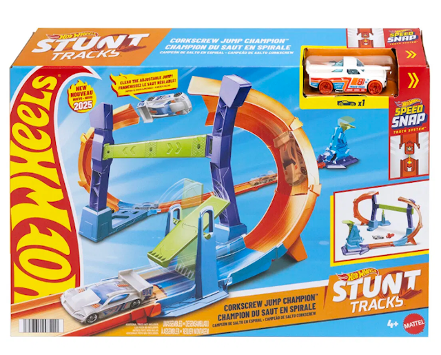 Tuotekuva 1 - Hot Wheels -temppuradat Korkkiruuvihyppymestari