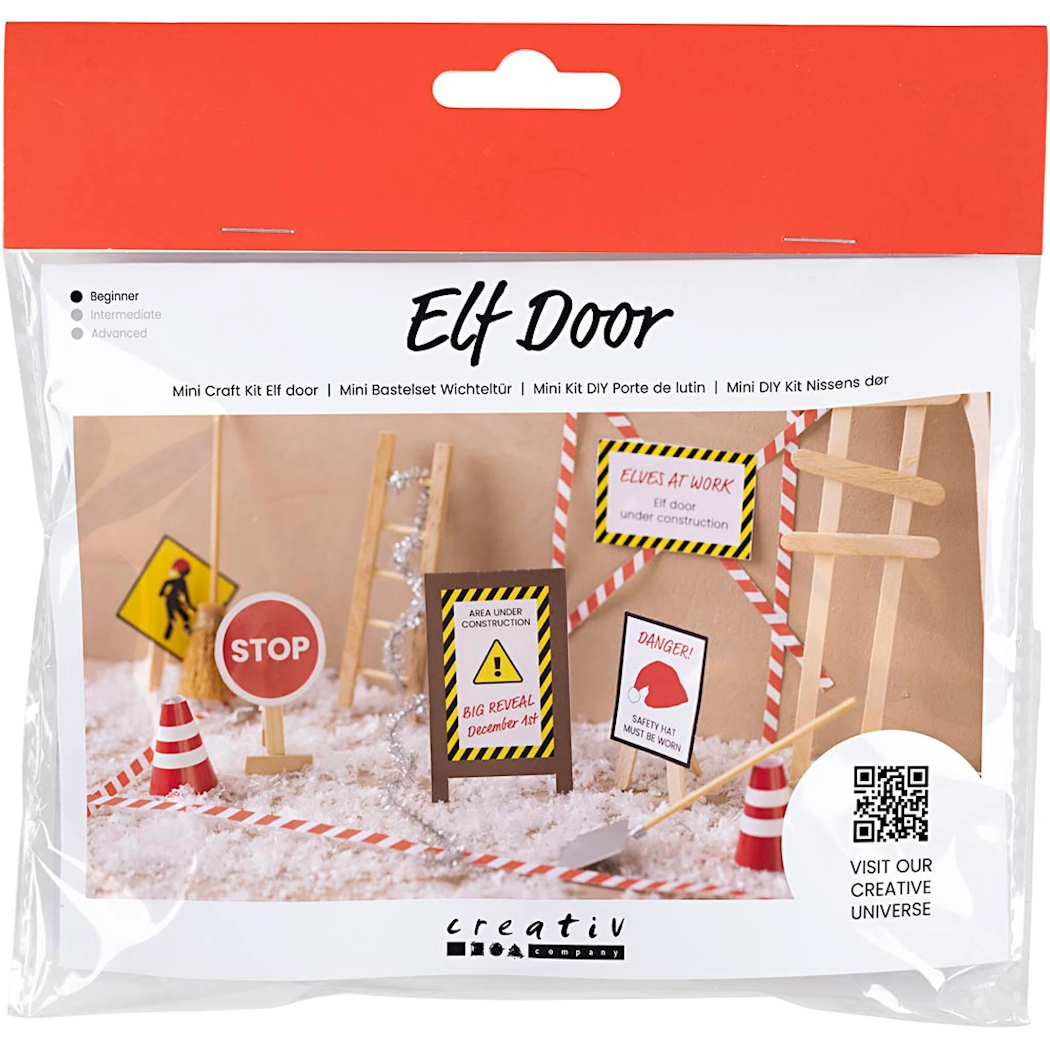 Produktbilde for Mini DIY Kit Alvedør, Under konstruksjon, 1 pk.