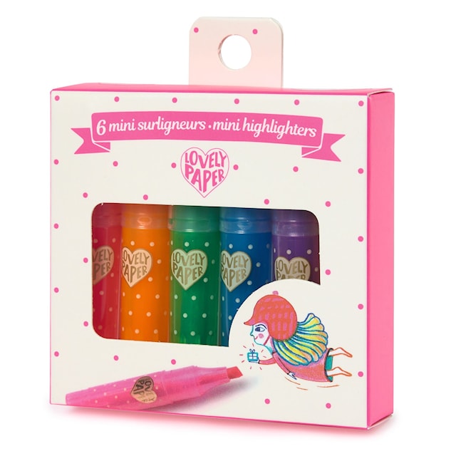 Produktbild 3 för Pennset Neon Överstrykningspennor 6-pack Djeco