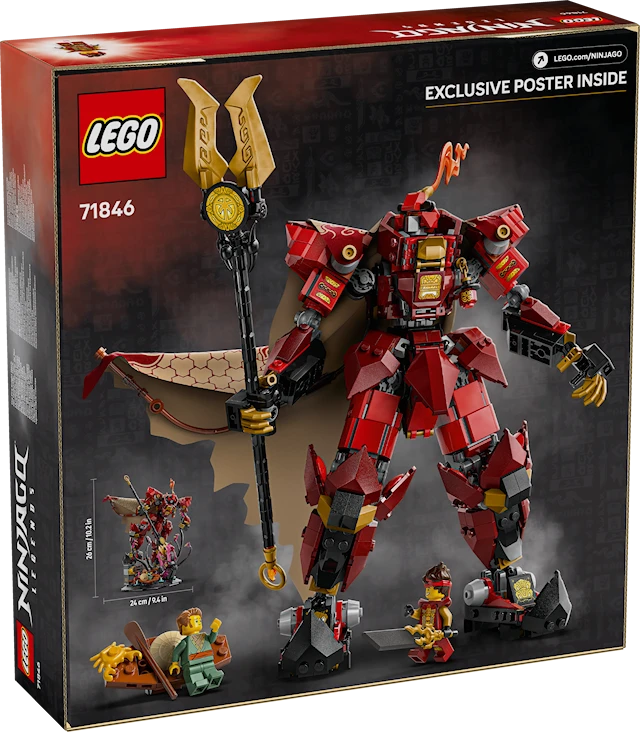 Produktbilde 4 for Ildridderens robot LEGO® Ninjago (71846)