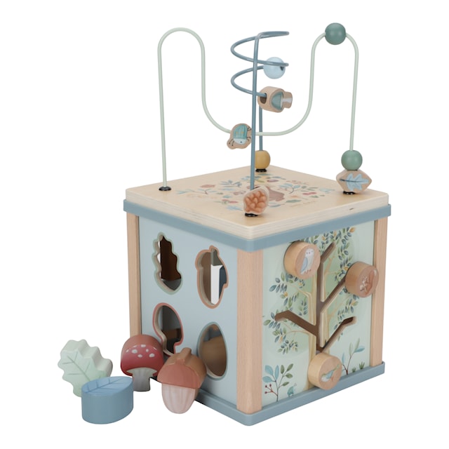 Produktbilde 1 for Forest Friends Aktivitetskube Little Dutch