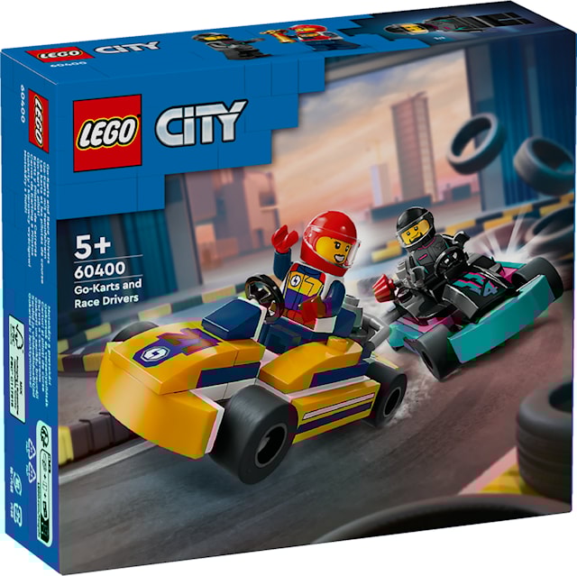 Produktbilde 1 for Gokarter og racerkjørere LEGO® City (60400)
