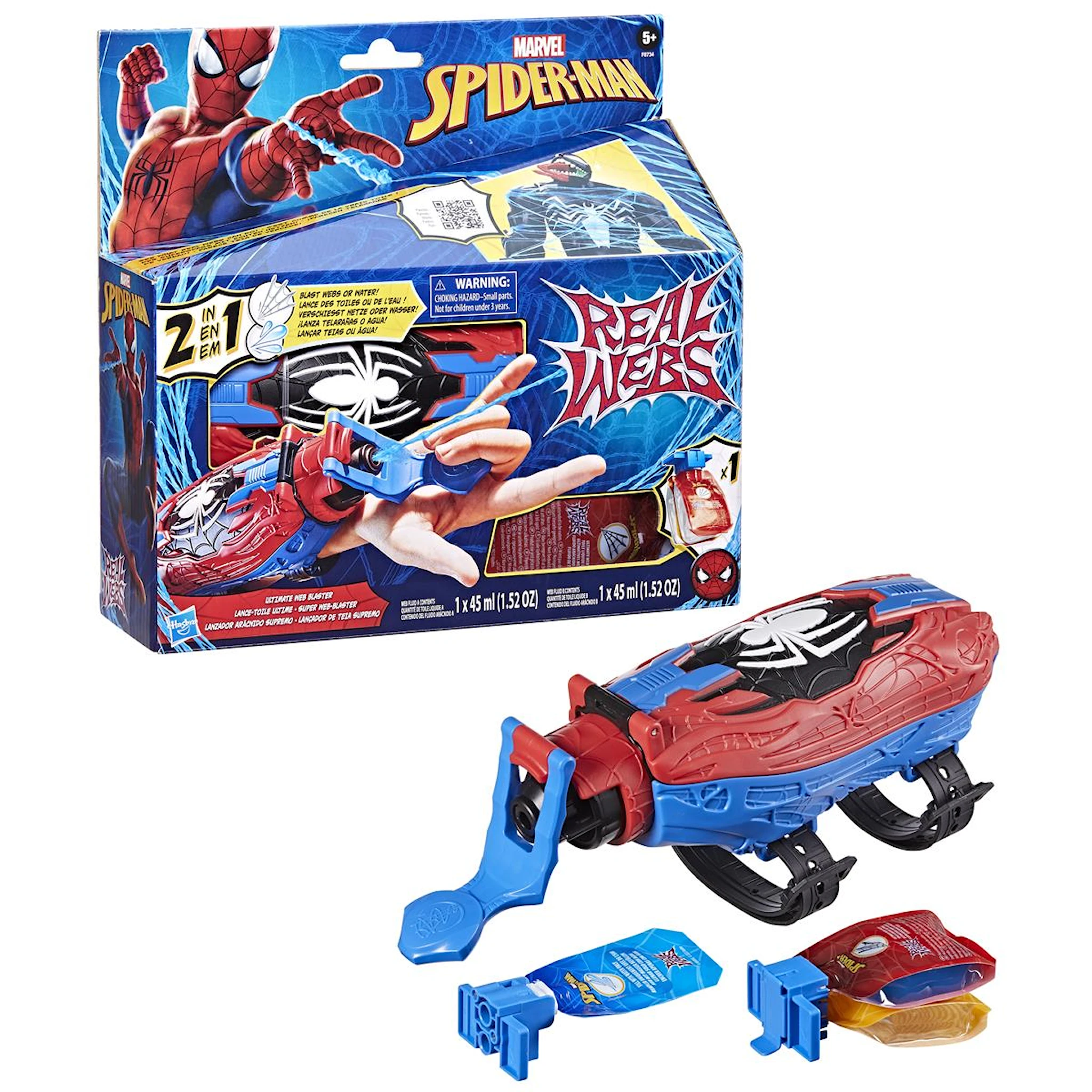 Produktbild för Spider-Man Real Webs Ultimate Web Blaster
