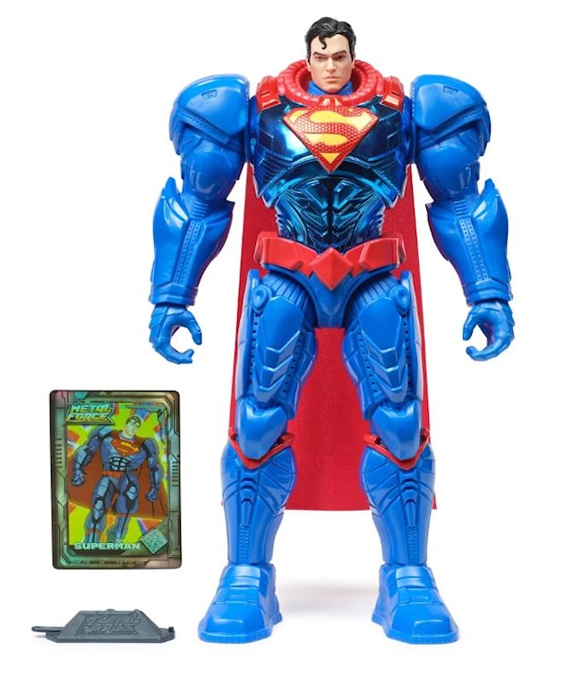 Tuotekuva 1 - DC Metal Force XL Heroes -toimintahahmo 30 cm Superman