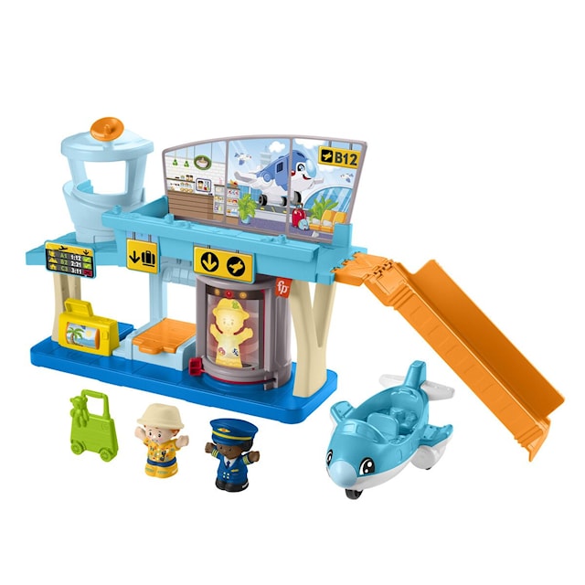 Produktbild 1 för Fisher Price Little People Flygplats Lekset