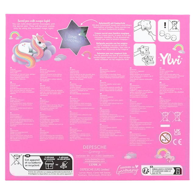 Tuotekuva 7 - Ylvi Päiväkirja & taikakynä (kirjavero)