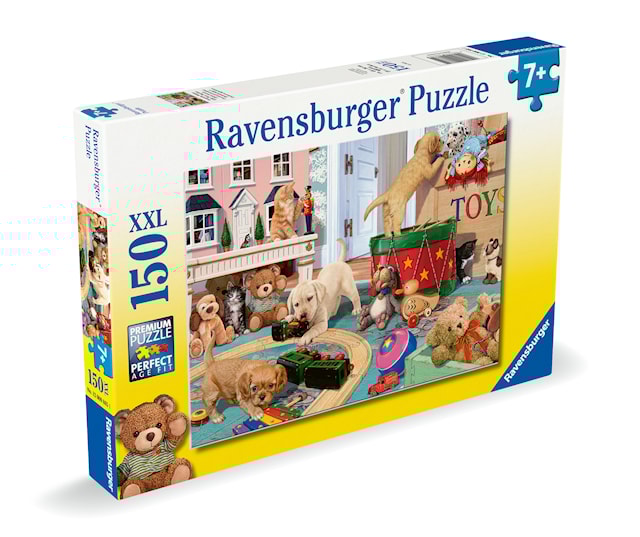 Tuotekuva 3 - Palapelit Little Paws Playtime 150 palaa XXL, Ravensburger