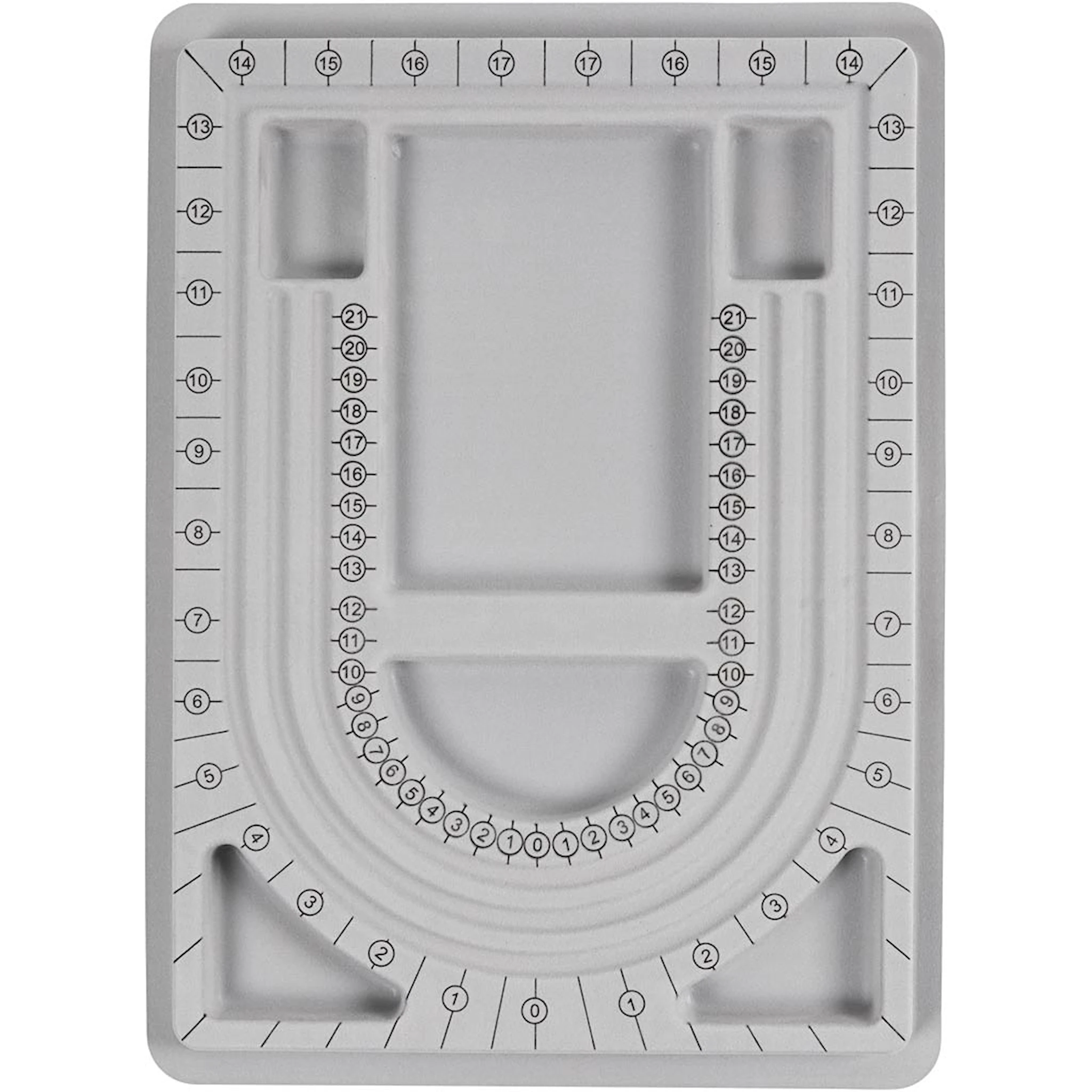 Tuotekuva ille Helmityöalusta, Kork. 32,7 cm, Pit. 24 cm, Lev: 1,5 cm, 1 kpl