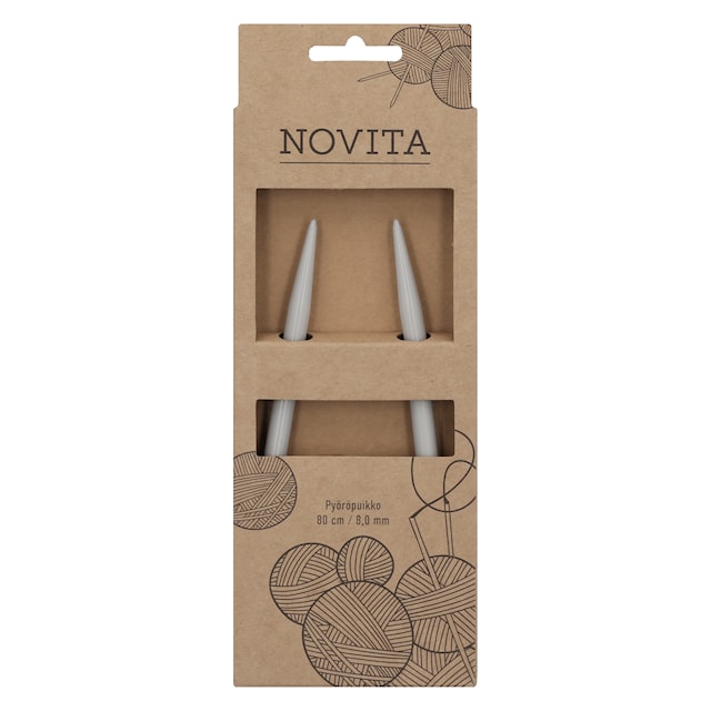 Tuotekuva 1 - Pyöröpuikot 80 cm intia 8.0 Novita