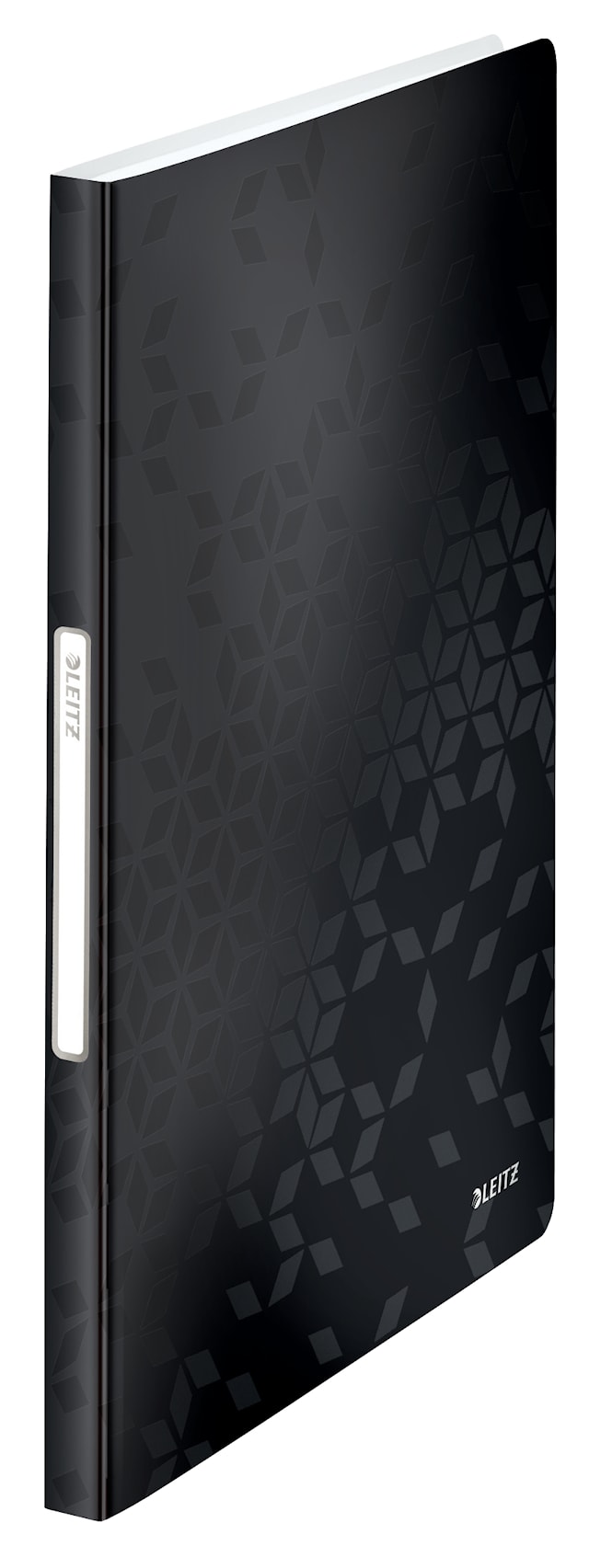 Produktbilde 1 for Presentasjonsmappe WOW PP 40 lommer Svart Leitz