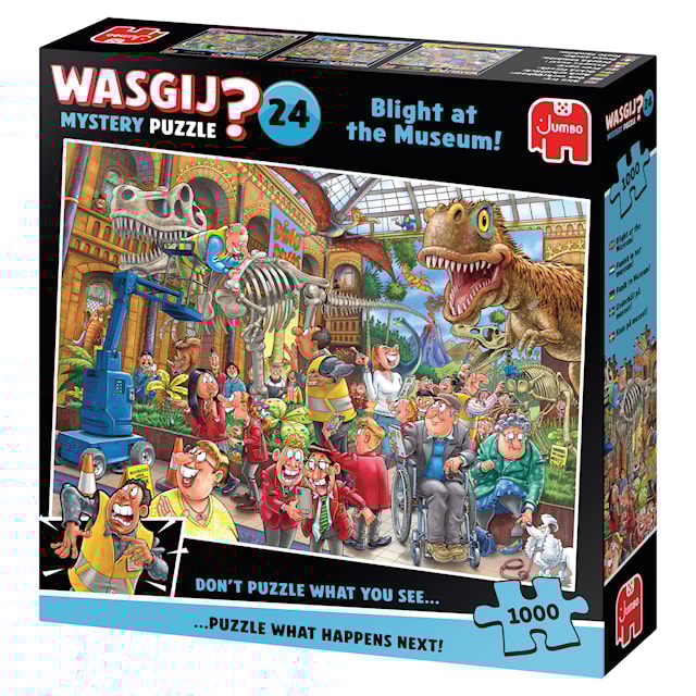 Produktbild 4 för Wasgij Mystery 24 Blight At The Museum! Pussel 1000 bitar