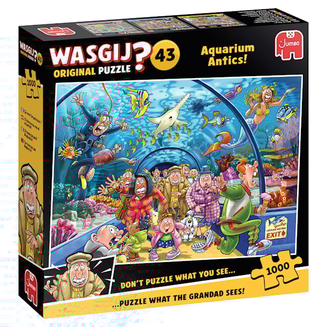 Produktbilde 3 for Wasgij Original 43 Puslespill Akvariumspådom! Puslespill 1000 brikker