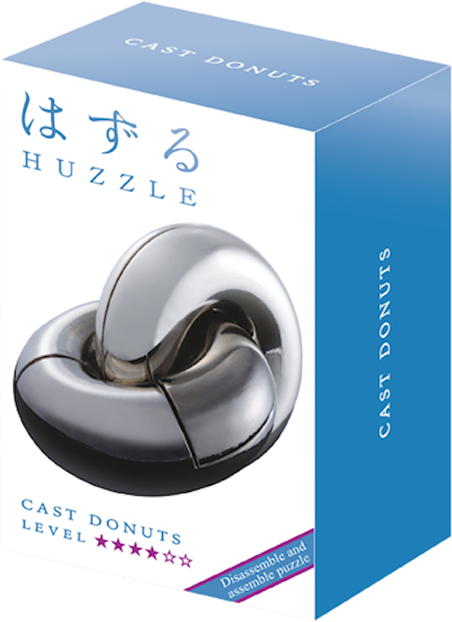 Produktbilde 1 for Huzzle Cast Hjernetrim nivå 4: Donuts
