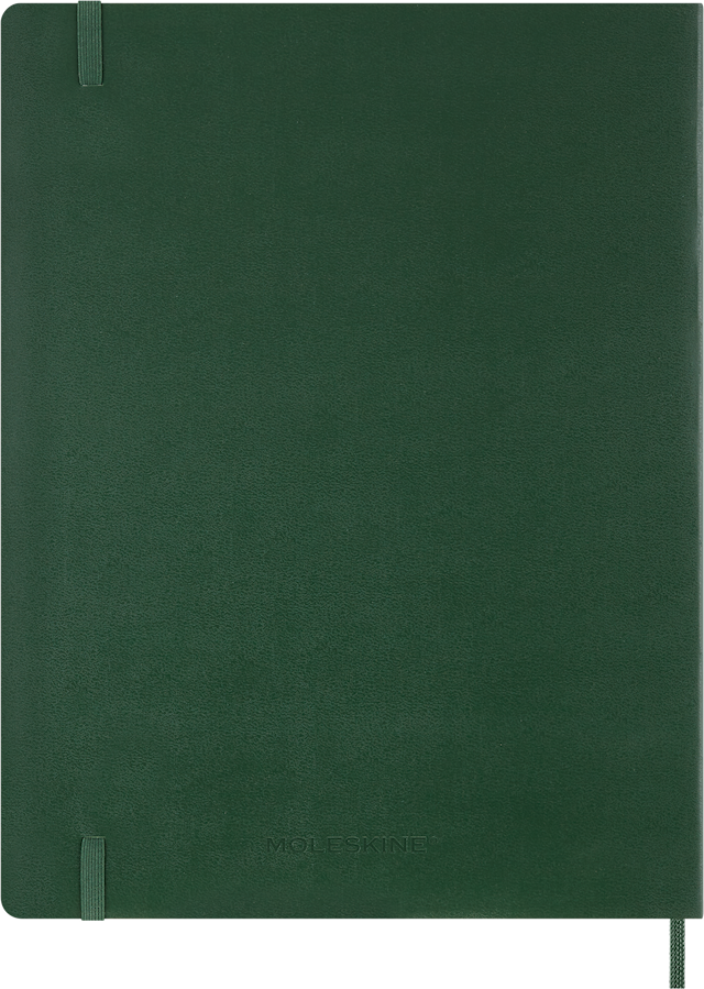 Tuotekuva 7 - Kalenteri 2026 Essential Planner Weekly Vertical XXL Myrtle Green Moleskine