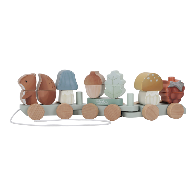 Produktbild 1 för Forest Friends Stapelleksak Little Dutch