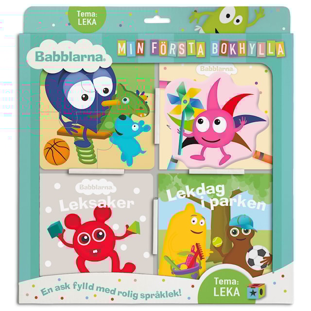 Produktbilde 1 for Min Første Bokhylle Leker Babblarna