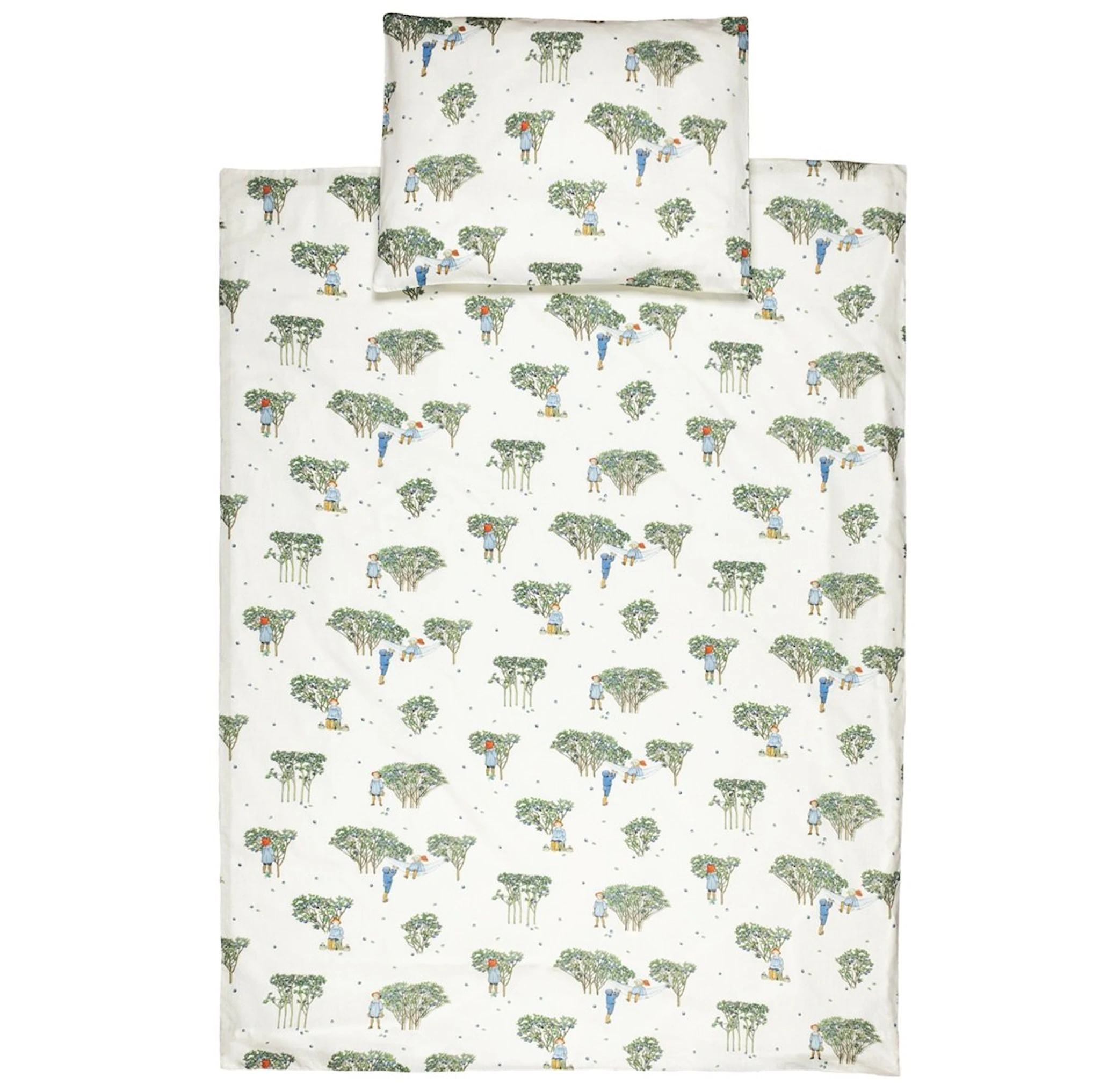 Produktbilde for Putte i Blåbærskogen Dynetrekksett Junior Rätt Start